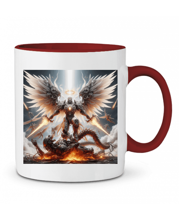 Mug bicolore Cyber ange Fantasymaniac