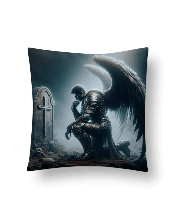 Coussin suédine Ange pensées par Fantasymaniac