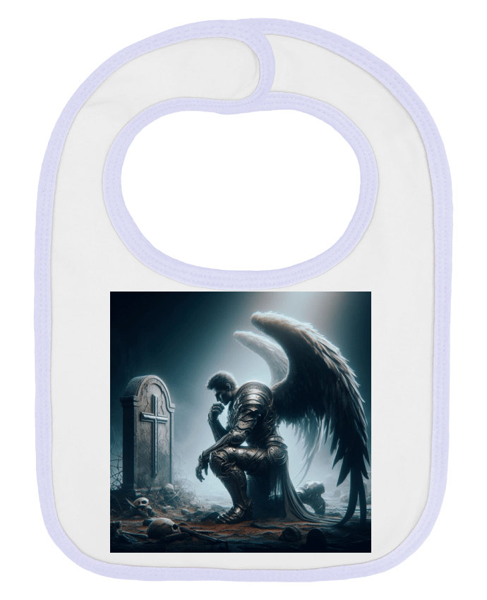 Bavoir bébé uni Ange pensées par Fantasymaniac