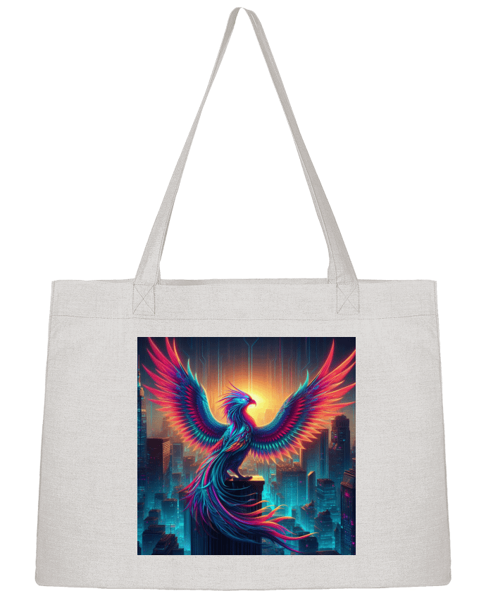 Sac Shopping Cyber phénix par Fantasymaniac