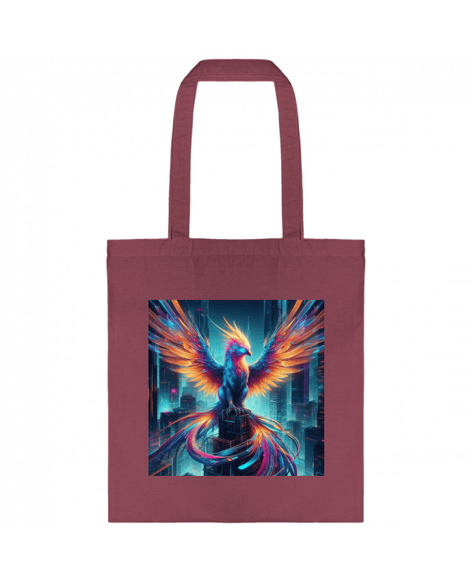 Tote-bag Cyber phénix deux par Fantasymaniac