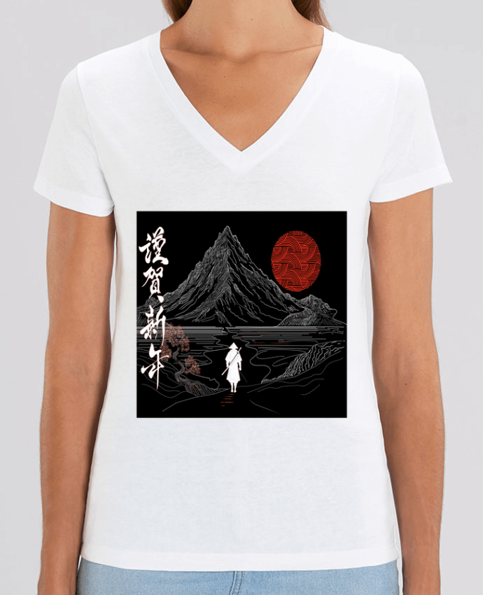 Tee-shirt femme Paysage japonais, Chemin de la sérénité, ????, bonne année T-Shirt Par  Bobraïs