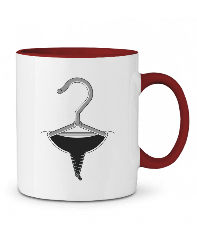 Mug bicolore TODAY I AM Santiaguen