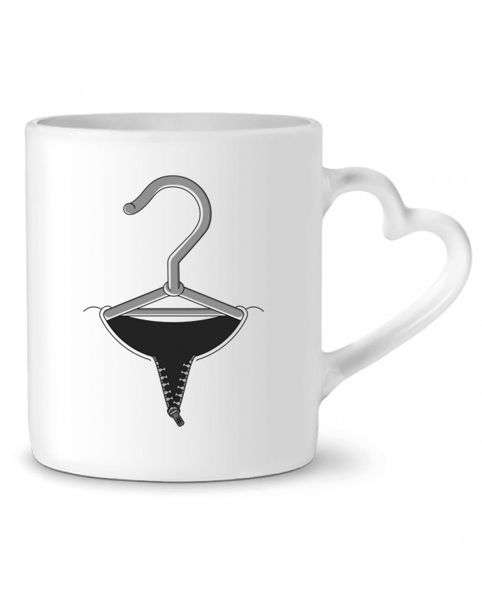 Mug coeur TODAY I AM par Santiaguen