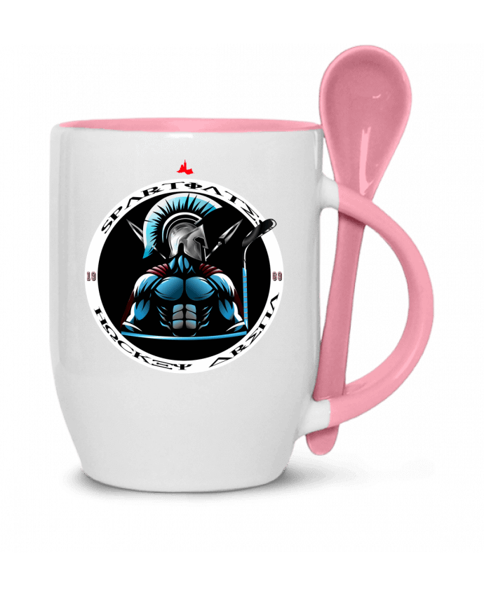  Tasse cuillère Hockey player, Spartiates HOCKEY ARENA - Marseille par Bobraïs