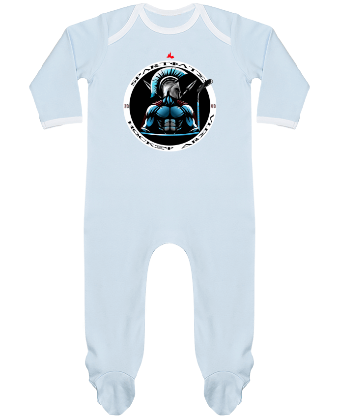 Baby Sleeper long sleeves Contrast Hockey player, Sbytiates HOCKEY ARENA - Marseille by Bobraïs