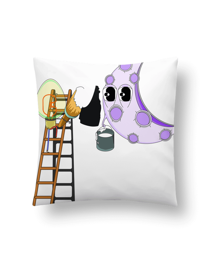 Coussin ON THE MOON par Santiaguen