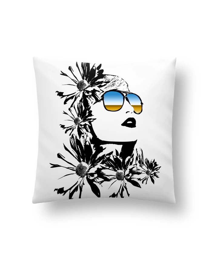 Cushion synthetic soft 45 x 45 cm women by Graff4Art