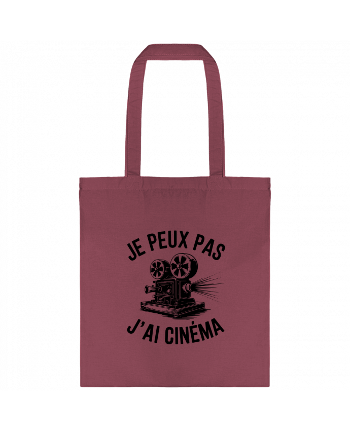 Tote-bag je peux pas j'ai cinema par bwilfy