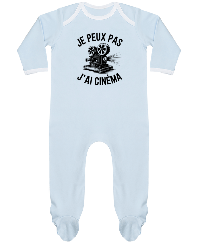 Body Pyjama Bébé je peux pas j'ai cinema par bwilfy