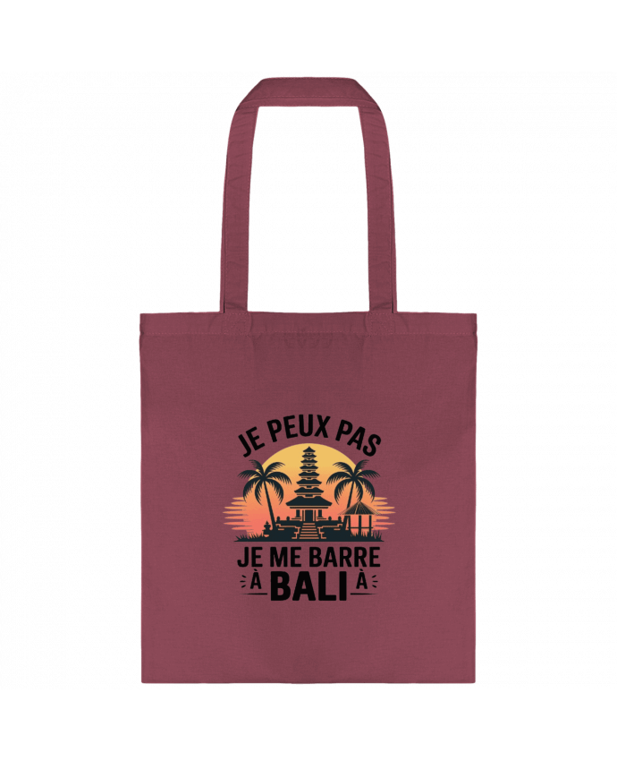 Tote-bag je peux pas je me barre à Bali par bwilfy