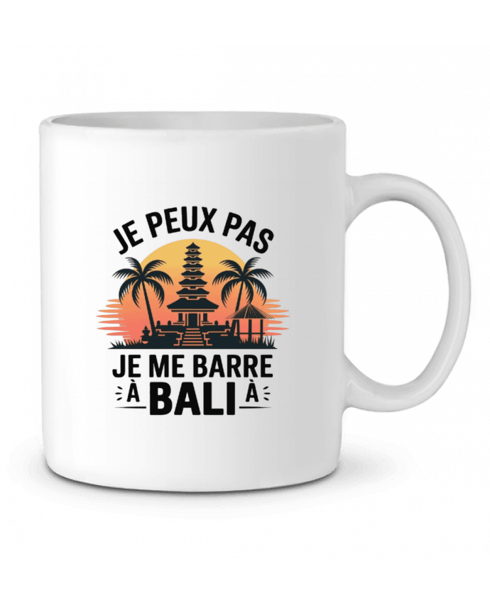 Mug  je peux pas je me barre à Bali par bwilfy