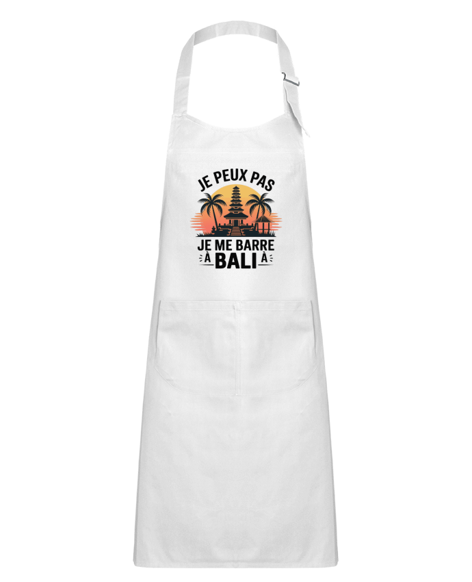 Tablier Enfant je peux pas je me barre à Bali par bwilfy