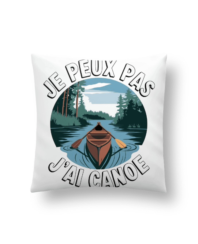 Coussin je peux pas j'ai canoe par bwilfy