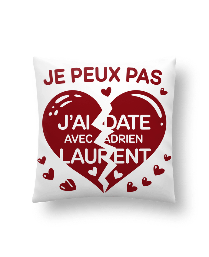 Coussin je peux pas j'ai date avec adrien laurent par bwilfy