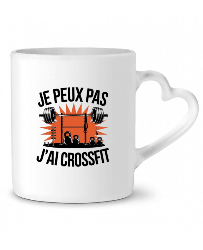 Mug coeur je peux pas j'ai crossait par bwilfy