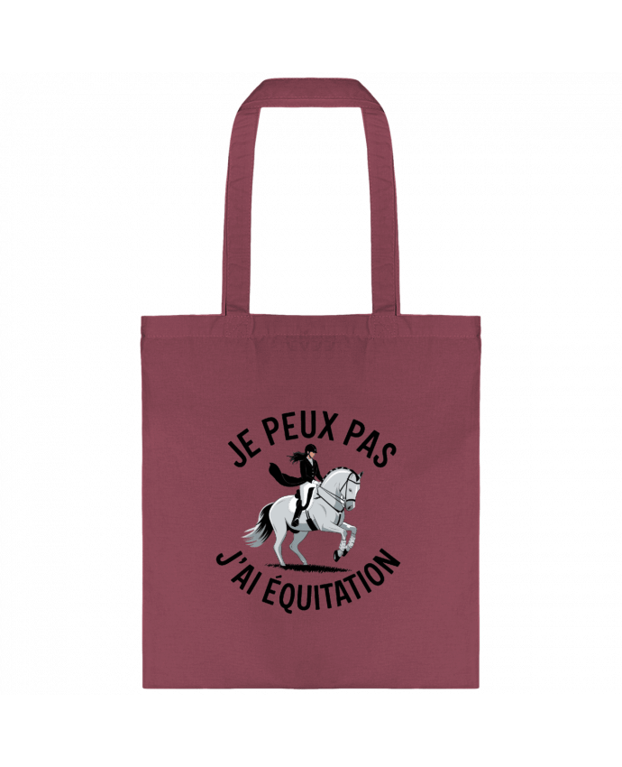 Tote-bag je peux pas j'ai equitation par bwilfy
