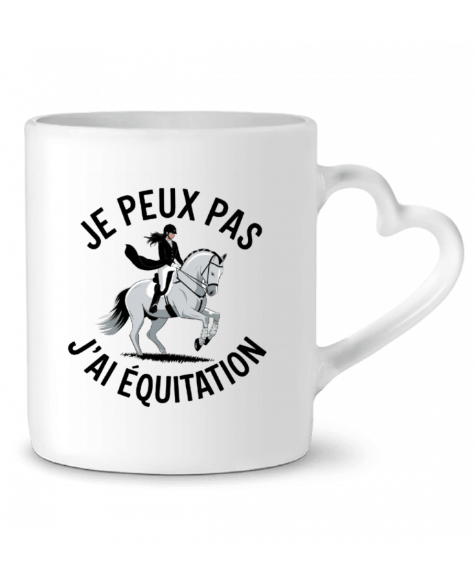 Mug coeur je peux pas j'ai equitation par bwilfy