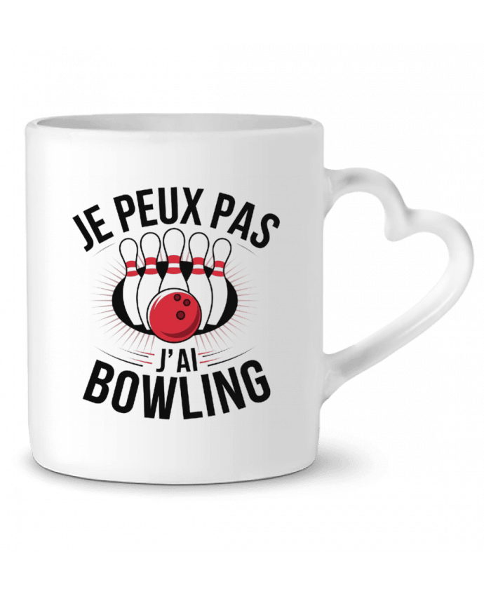 Mug coeur je peux pas j'ai bowling par bwilfy