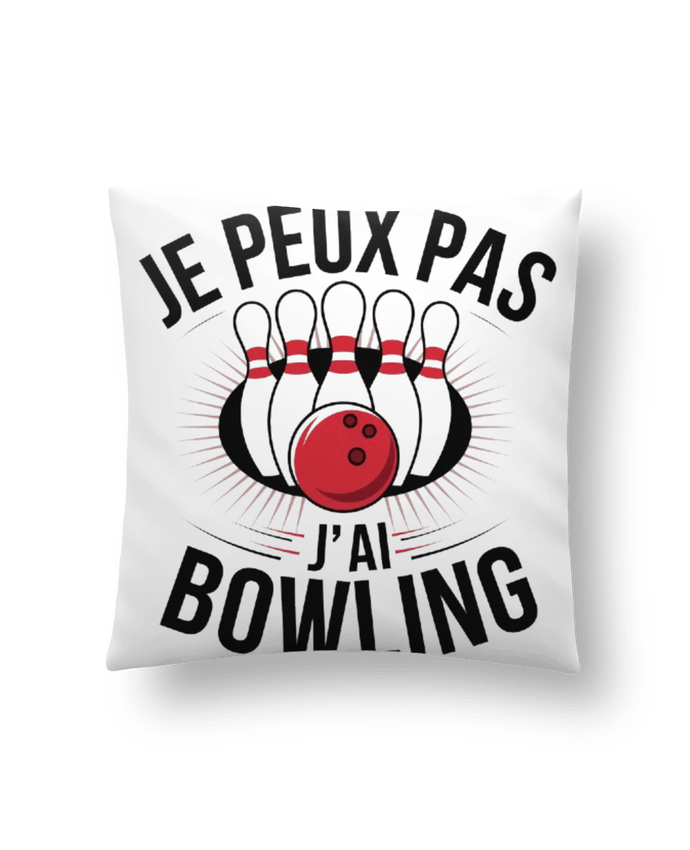 Coussin je peux pas j'ai bowling par bwilfy