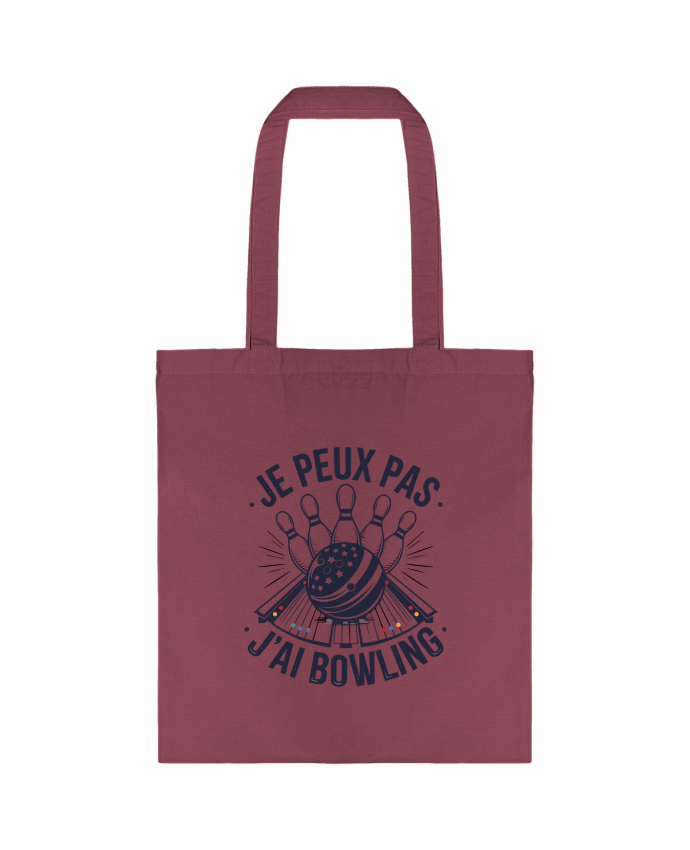 Tote-bag je peux pas j'ai bowling par bwilfy