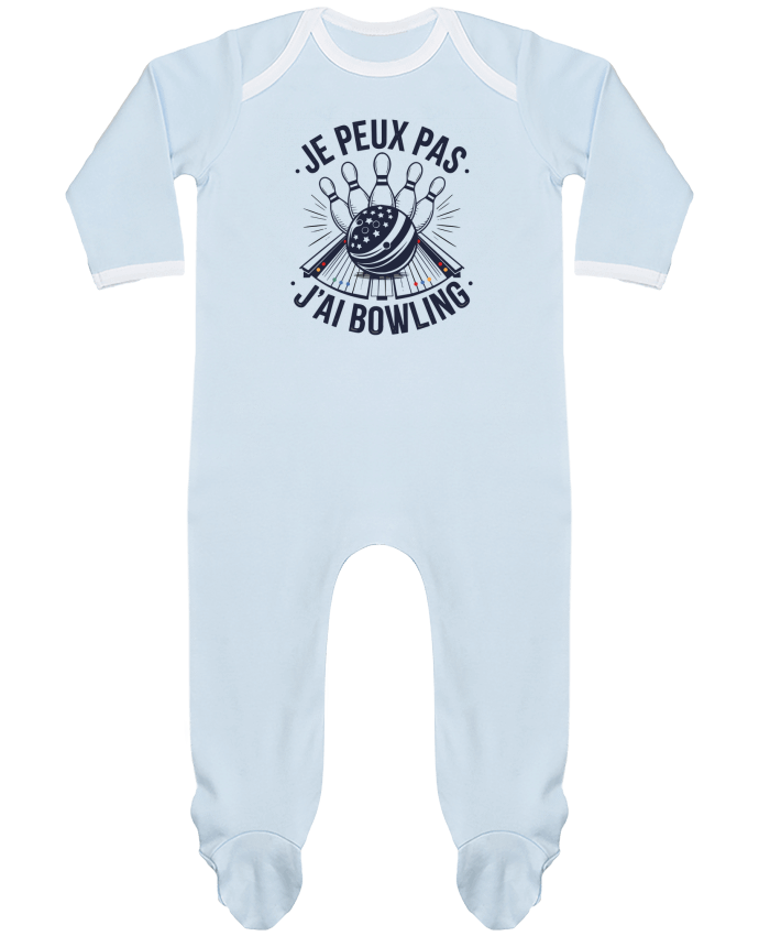 Body Pyjama Bébé je peux pas j'ai bowling par bwilfy