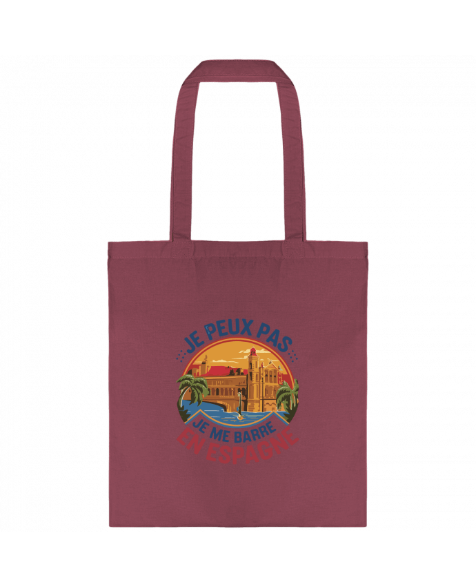 Tote-bag je peux pas je me barre en Espagne par bwilfy