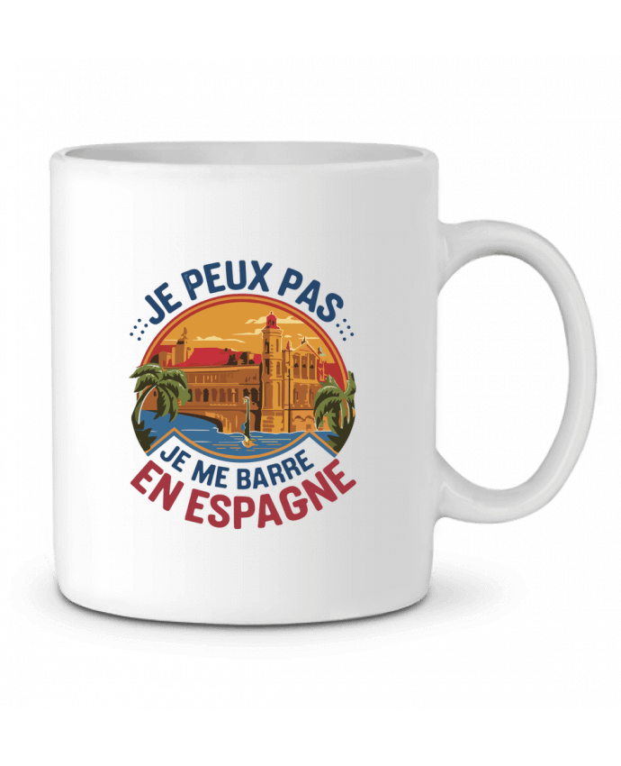 Mug  je peux pas je me barre en Espagne par bwilfy