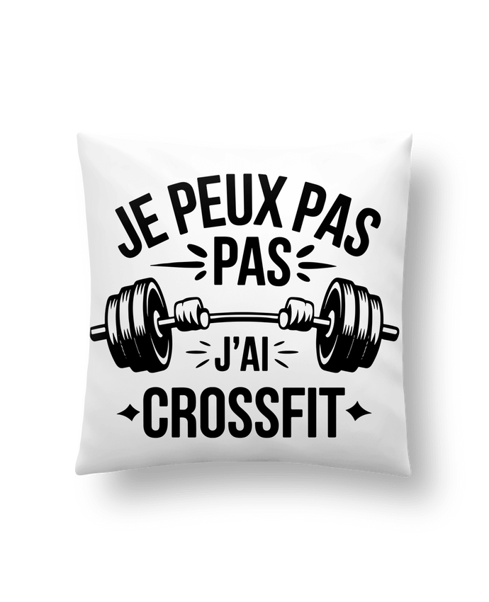 Coussin je peux pas j'ai crossfit par bwilfy