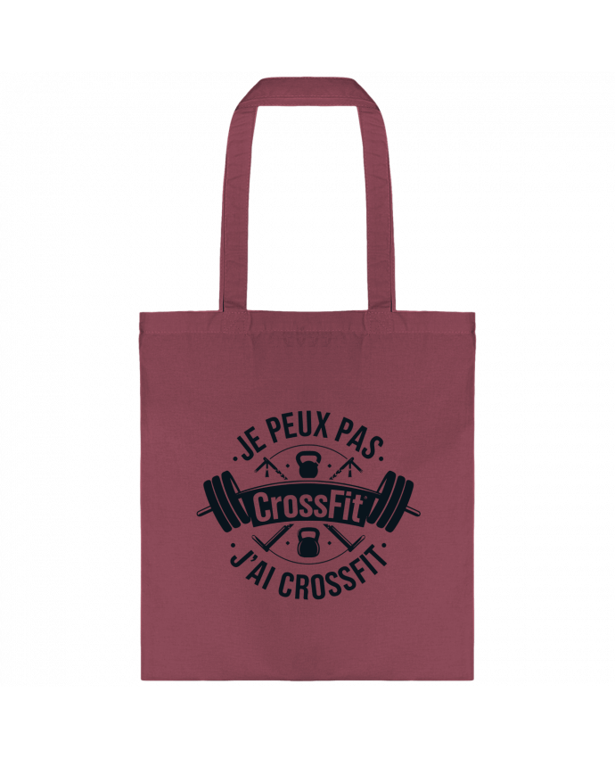 Tote-bag je peux pas j ai crossfit par bwilfy