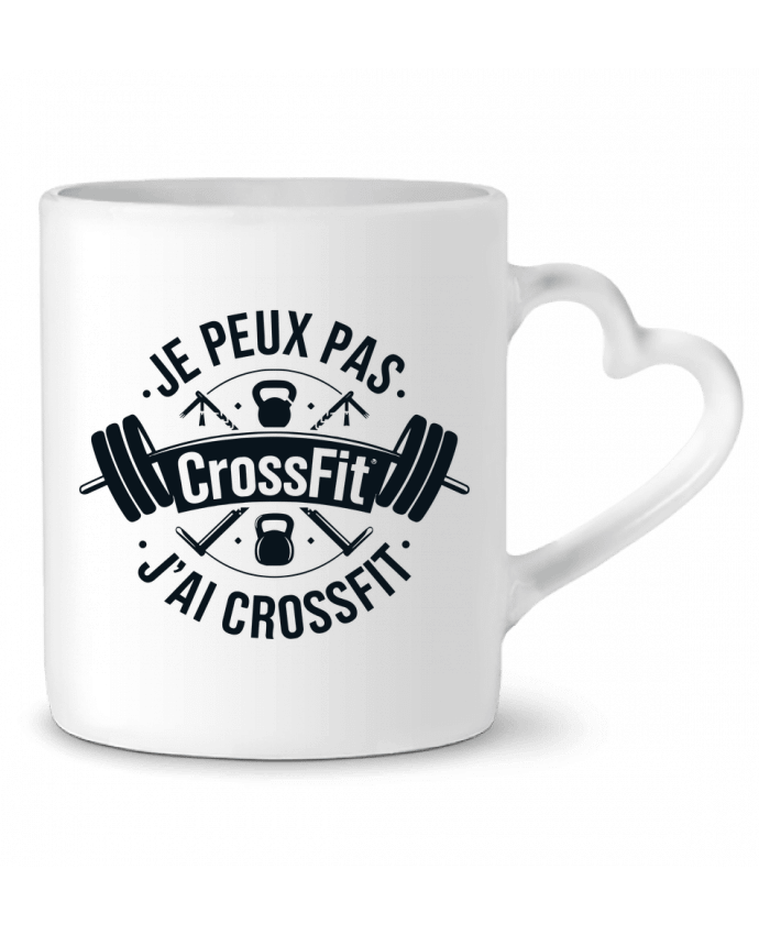 Mug coeur je peux pas j ai crossfit par bwilfy