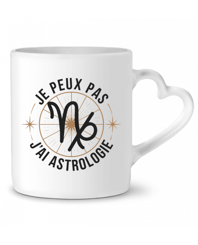 Mug coeur je peux pas j'ai astrologie par bwilfy