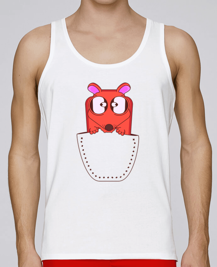 Débardeur homme I EAT YOU par Santiaguen 100% coton bio