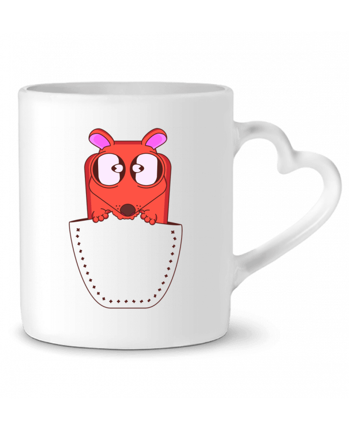 Mug coeur I EAT YOU par Santiaguen