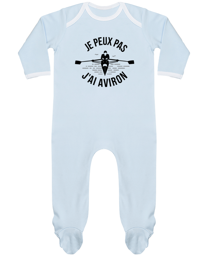 Body Pyjama Bébé je peux pas j'ai aviron par bwilfy