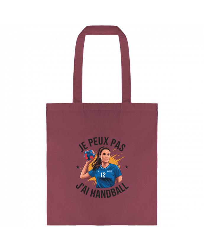 Tote-bag je peux pas j'ai handball par bwilfy