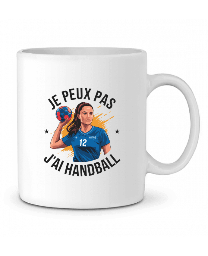 Mug  je peux pas j'ai handball par bwilfy