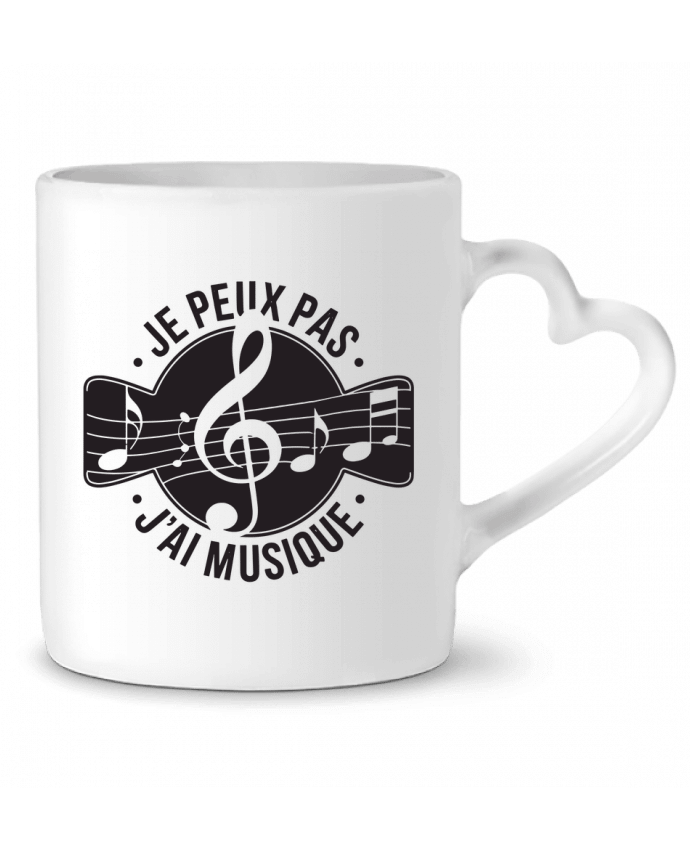 Mug coeur je peux pas j'ai musique par bwilfy