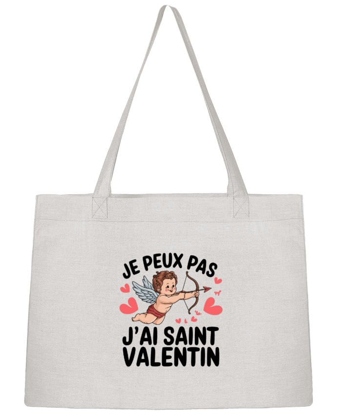Sac Shopping je peux pas j'ai saint Valentin par bwilfy