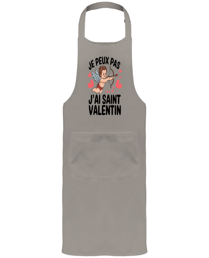 Tablier avec poches je peux pas j'ai saint Valentin par bwilfy