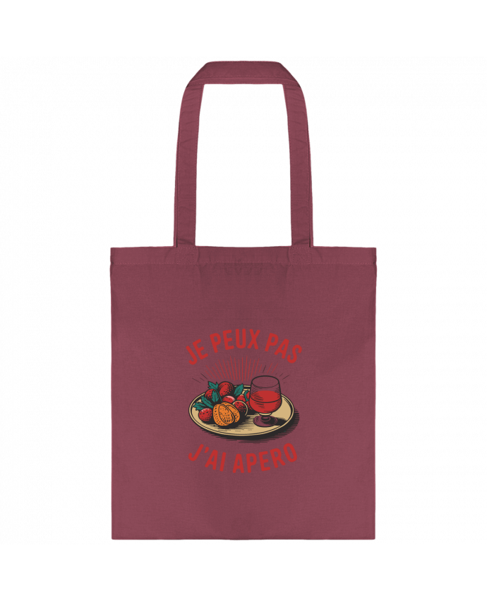 Tote-bag je peux pas j'ai apéro par bwilfy