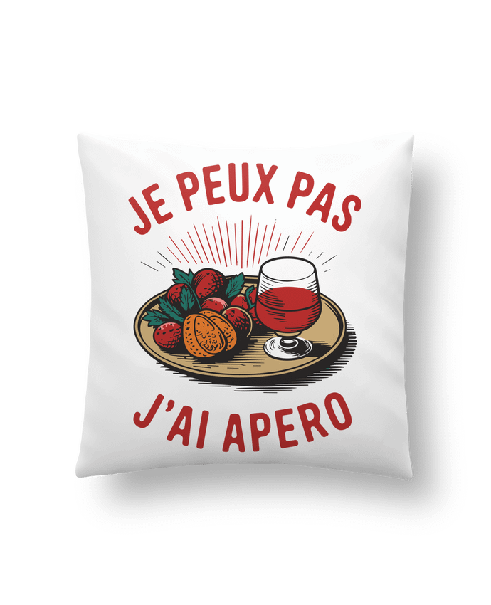 Coussin je peux pas j'ai apéro par bwilfy