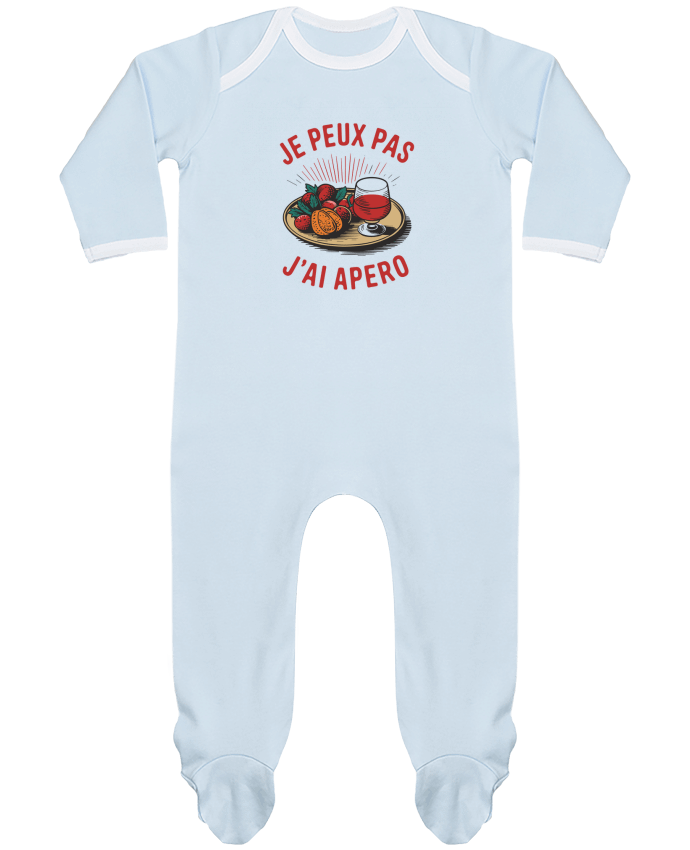 Body Pyjama Bébé je peux pas j'ai apéro par bwilfy