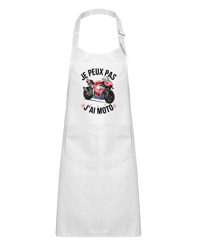 Tablier Enfant je peux pas j'ai moto par bwilfy