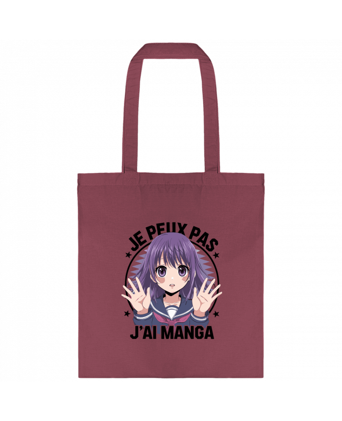Tote-bag je peux pas j'ai manga par bwilfy