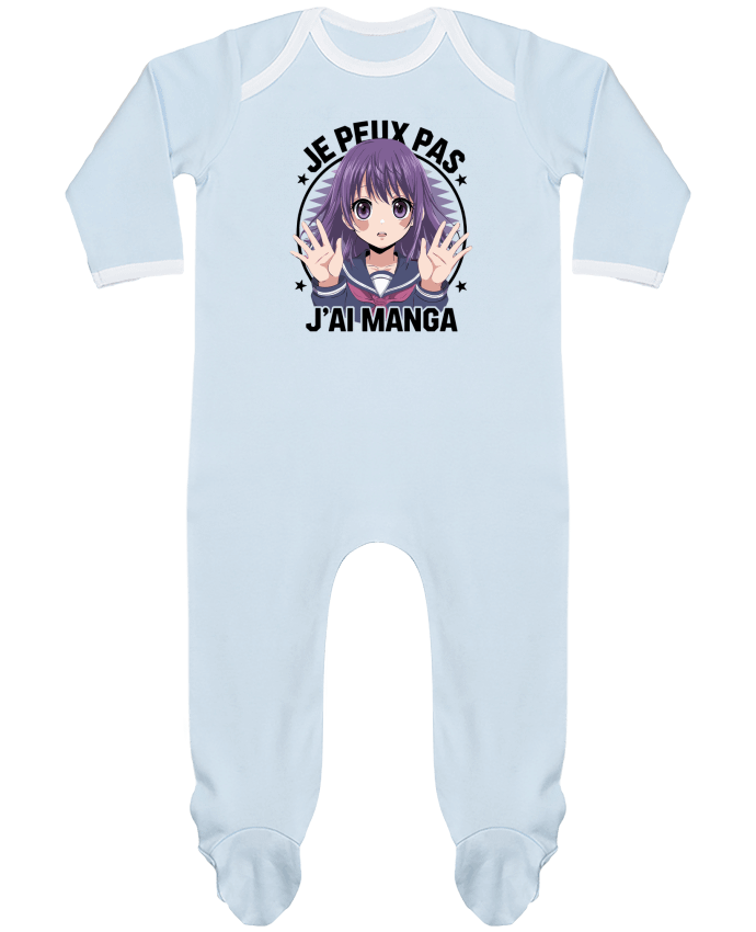 Body Pyjama Bébé je peux pas j'ai manga par bwilfy