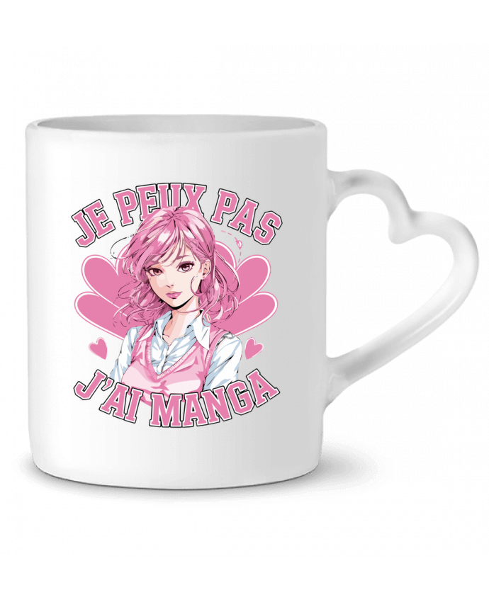 Mug coeur je peux pas j'ai manga par bwilfy