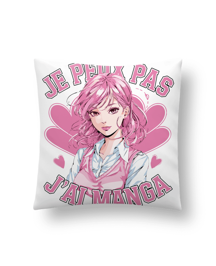 Coussin je peux pas j'ai manga par bwilfy
