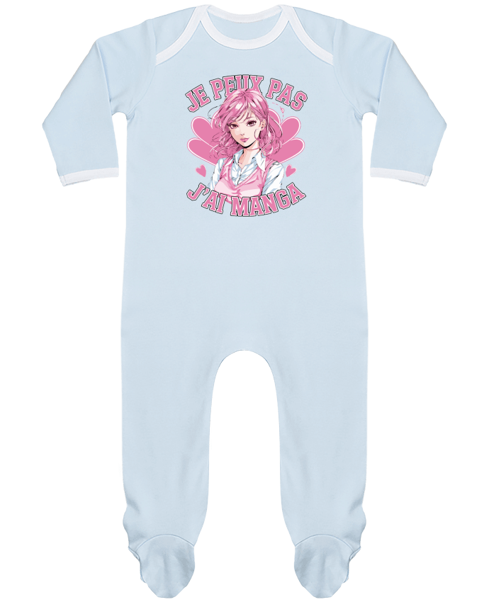 Body Pyjama Bébé je peux pas j'ai manga par bwilfy