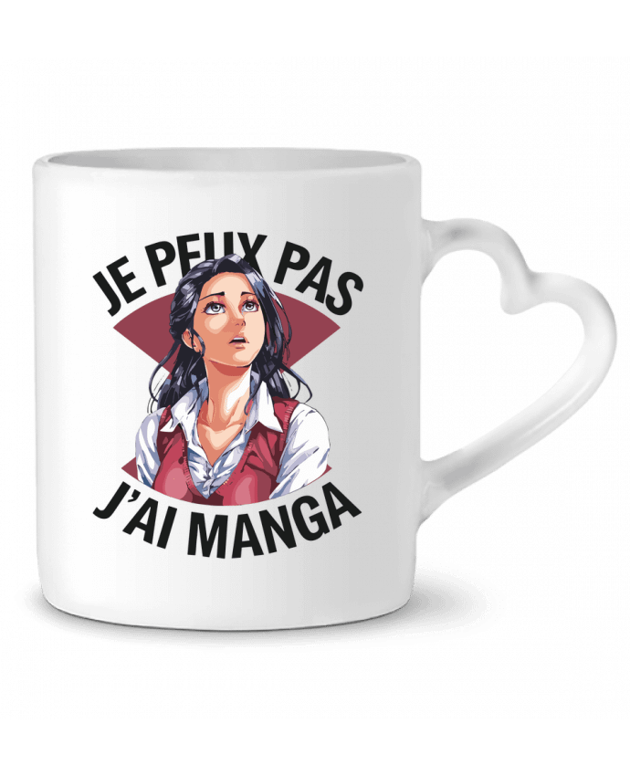 Mug coeur je peux pas j'ai manga par bwilfy